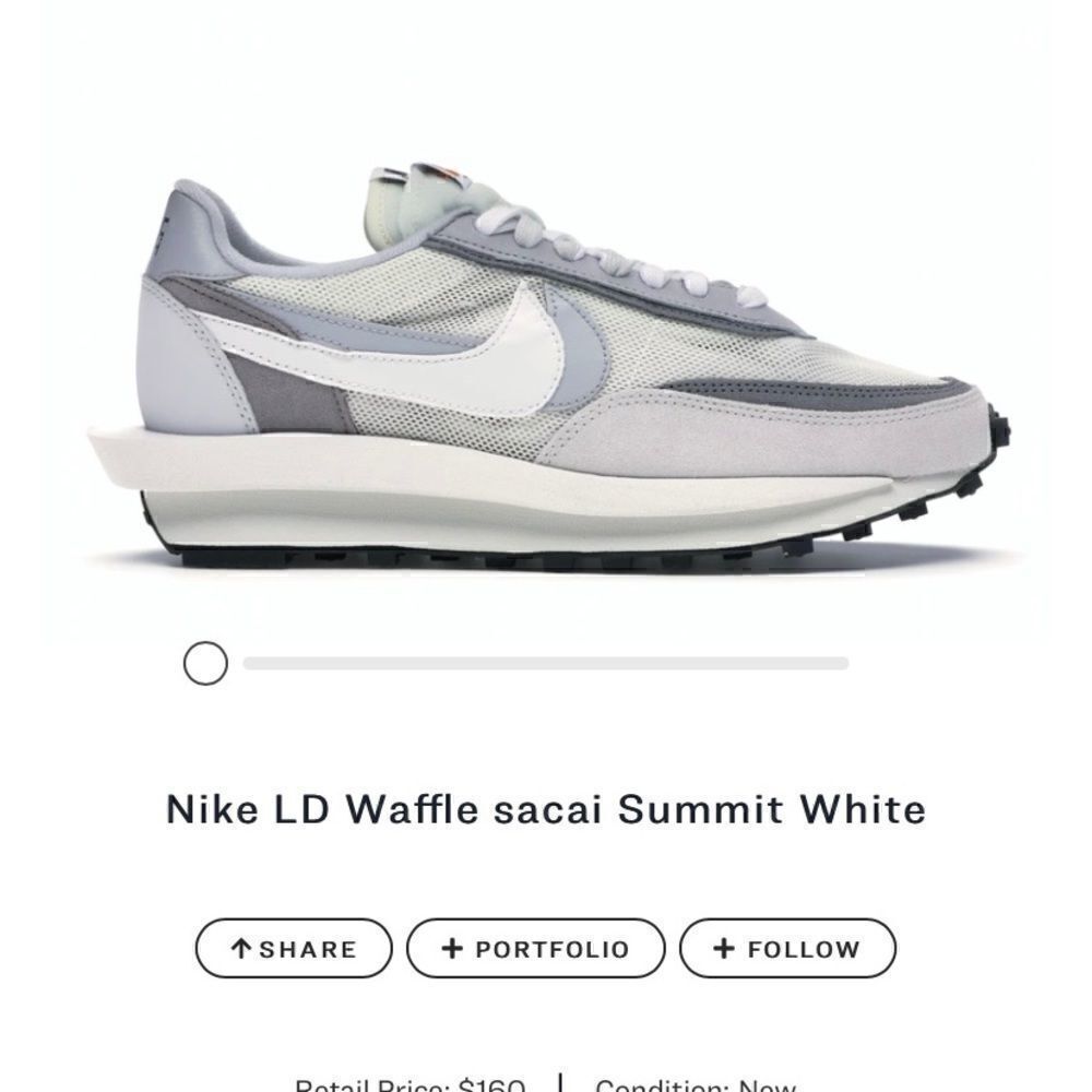 [nike x sacai] LD waffle sneaker #23
